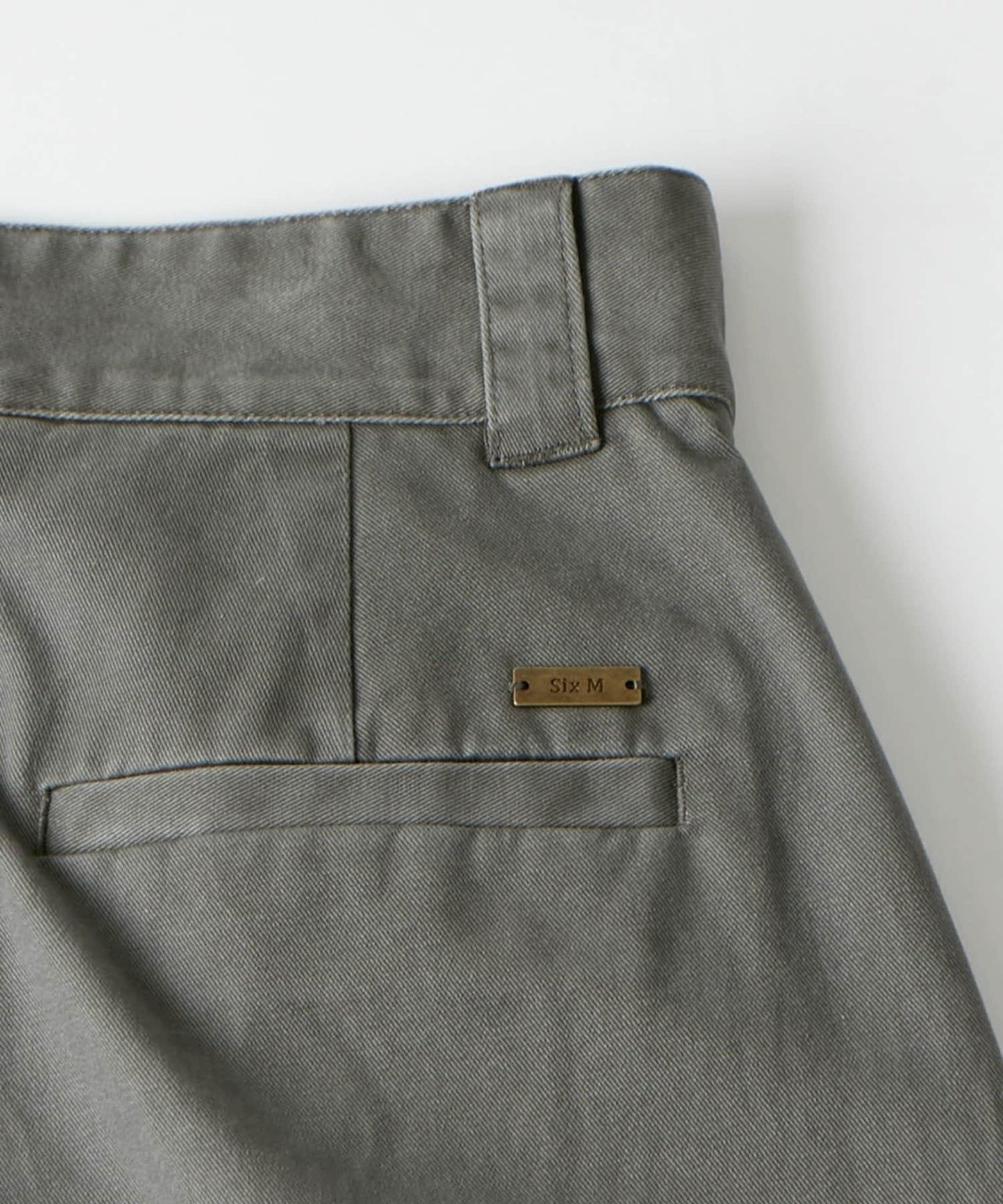 【SixM】BALLOON TWILL PT