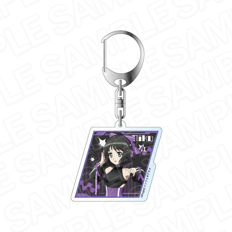 戦姫絶唱シンフォギアXV_ホログラムアクリルキーホルダー 小日向 未来 DJ ver.
