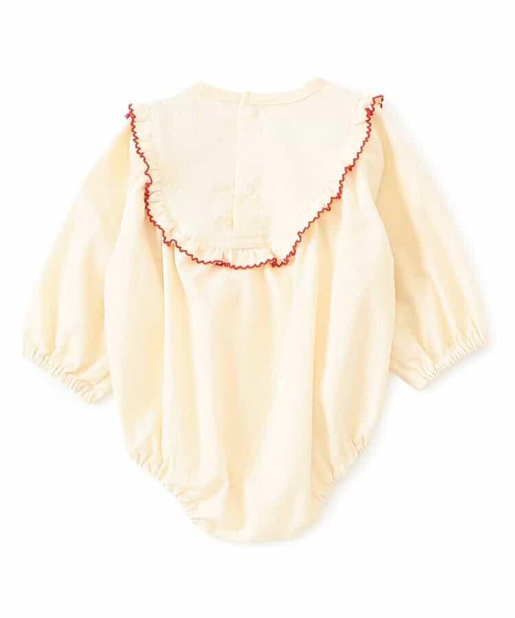 クロスステッチ刺繍ボディースーツ
