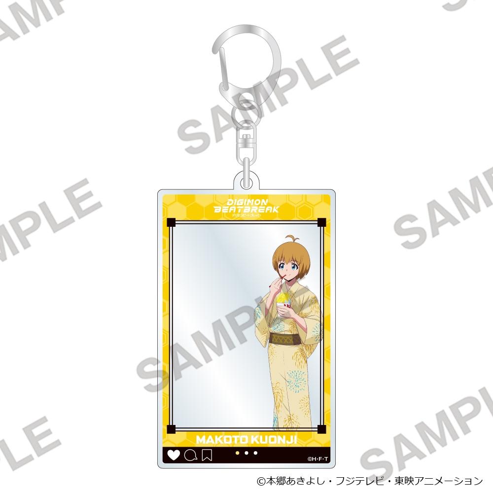 DIGIMON BEATBREAK_フレームアクリルキーホルダー お祭りVer. 久遠寺マコト