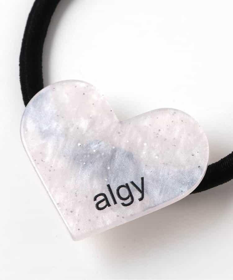 algyハートロゴヘアゴム