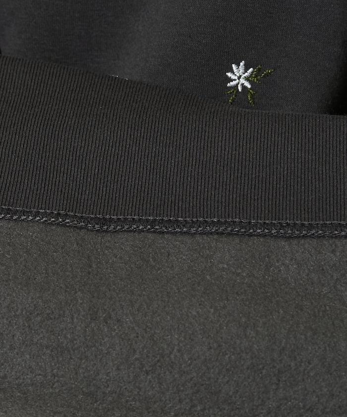 小花刺繡 裡起毛 衛衣 2026秋冬