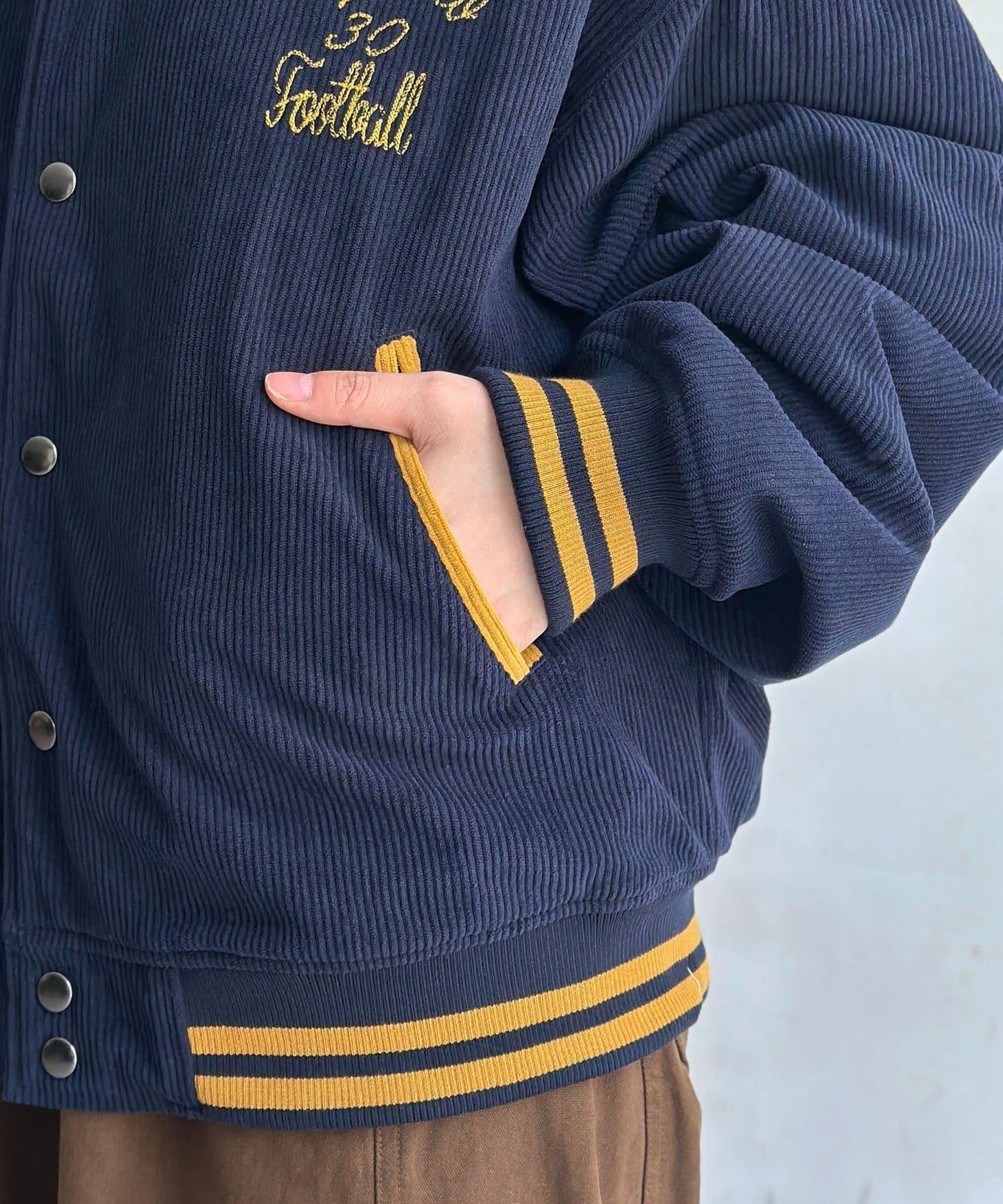 CPCM 中綿刺繡夾克外套