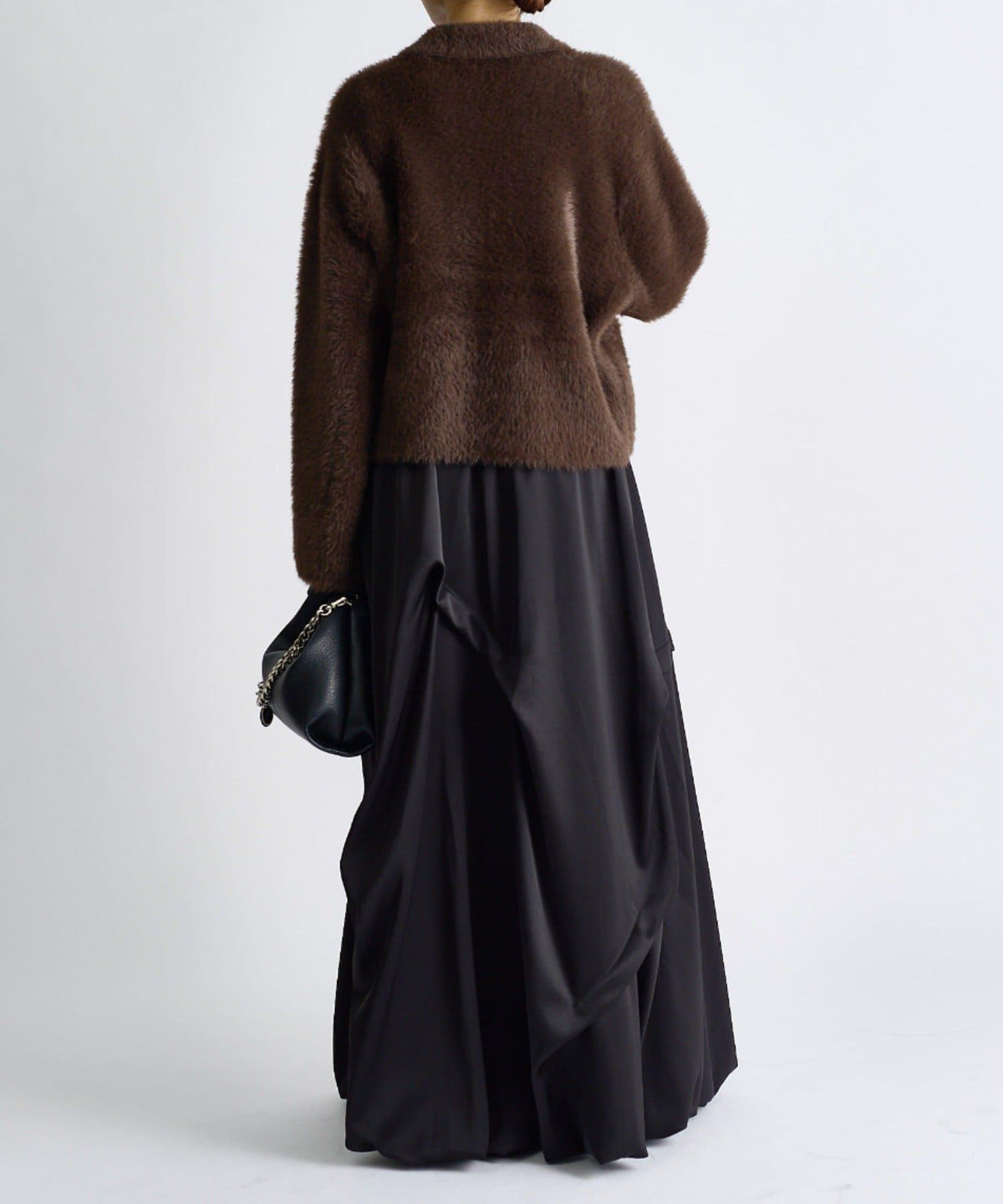 Lui's FEMME 26AW 長絨口袋開衫 腈綸混紡 針織衫