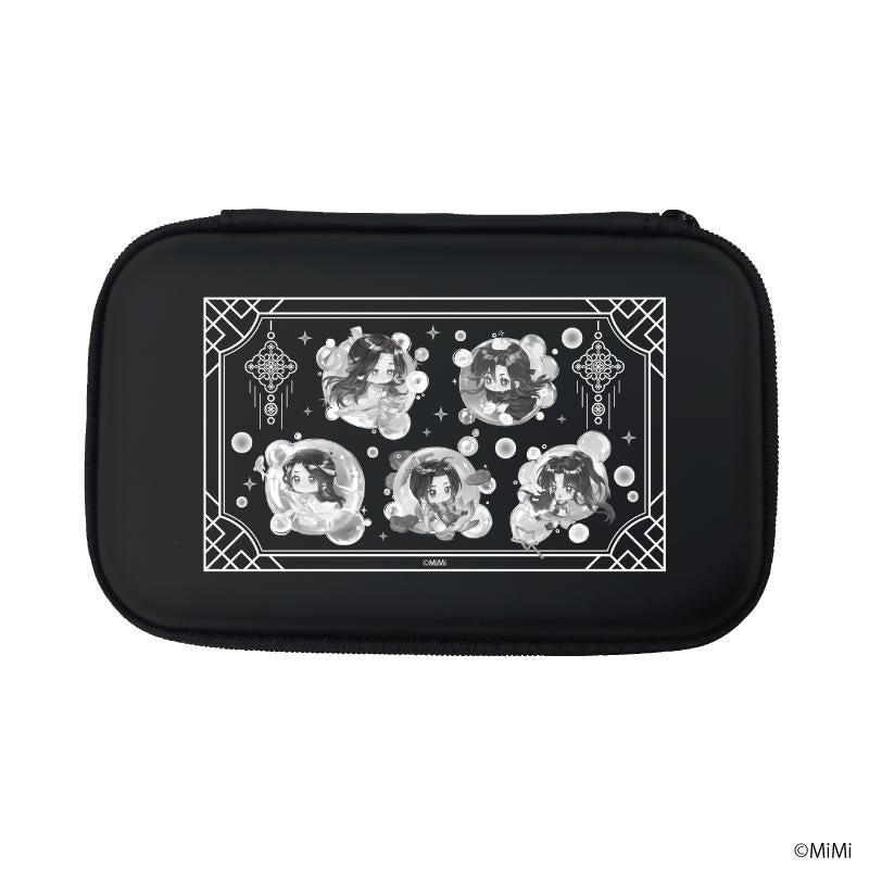 魔道祖師 集合設計 泡泡ver. 描き下ろしイラスト 手機配件收納包 100x158x38mm PU/EVA/聚酯纖維