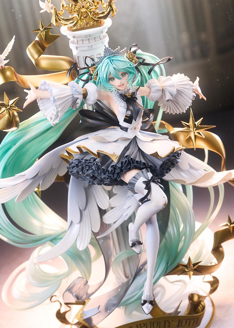 初音未來 Symphoy 10th Anniversary Ver. 1/7比例手辦 約370mm 塑料制