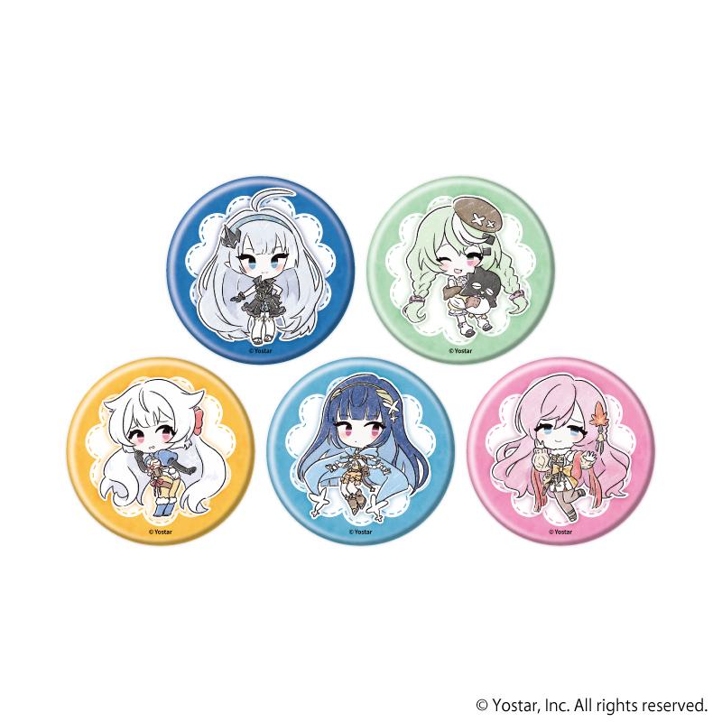 ステラソラ 缶バッジ02 全5種 グラフアートイラスト 57mm 金屬 紙/フィルム