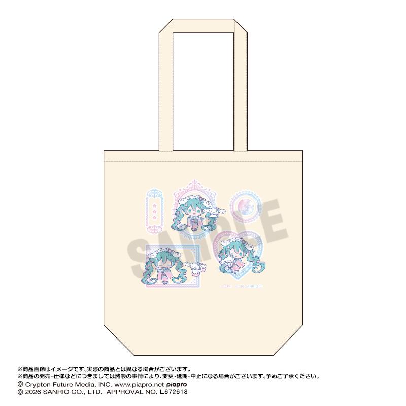 初音未來 夢櫻ver. 聯名 托特包