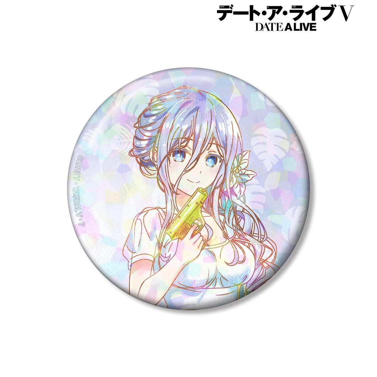 《約會大作戰》V 崇宮澪 約會·笨蛋ver. Ani-Art aqua label 75mm 鐳射徽章