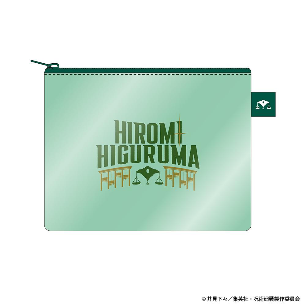 《咒術回戰》日車寬見聯名款姓名Logo透明化妝包