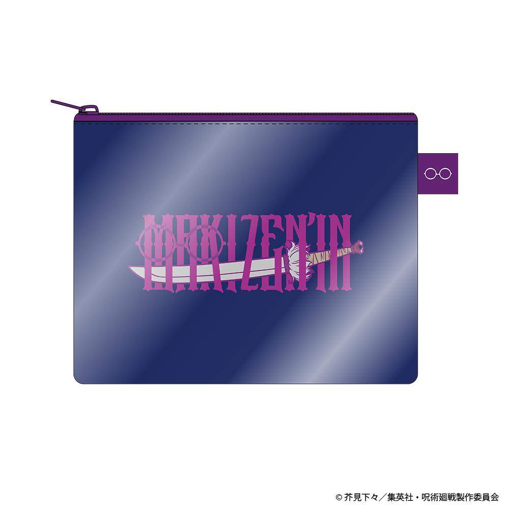 《咒術回戰》 禪院真希 姓名Logo透明化妝包
