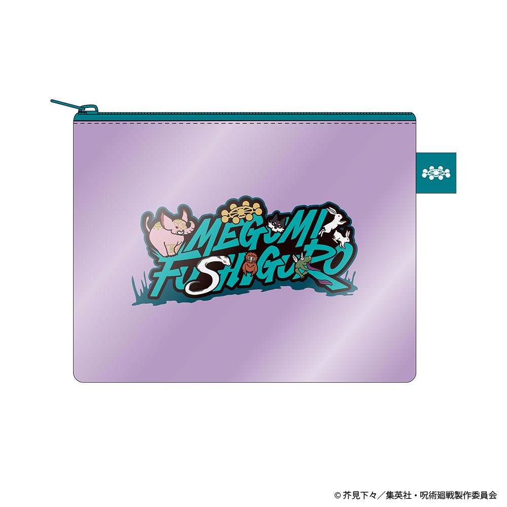 《咒術回戰》伏黑惠姓名Logo透明化妝包