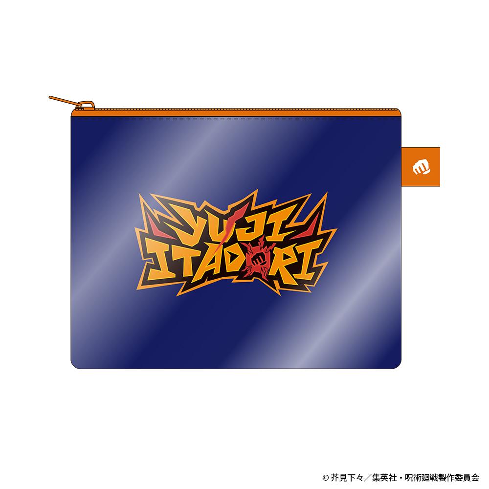 《咒術回戰》虎杖悠仁姓名Logo透明化妝包