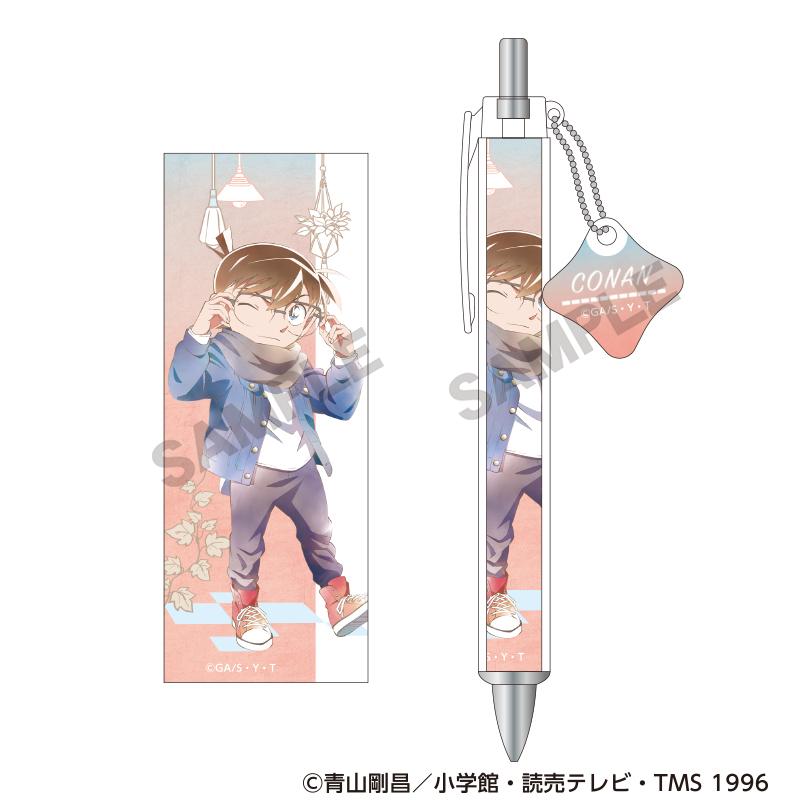 名偵探柯南 角色掛件圓珠筆 江戶川柯南 風格 筆