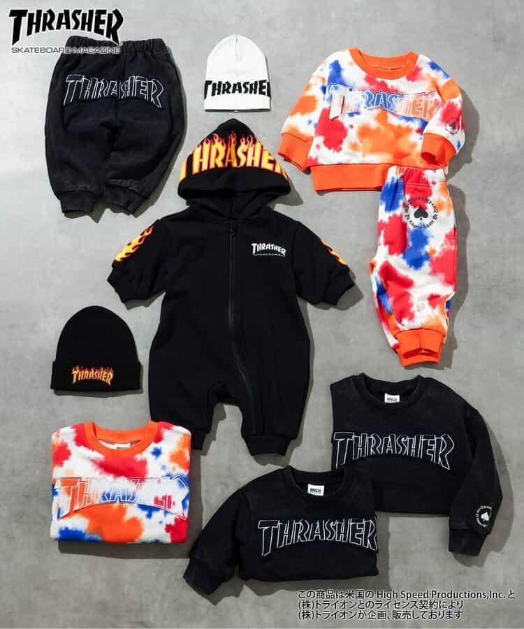 THRASHER 聯名 塗鴉印花 衛衣