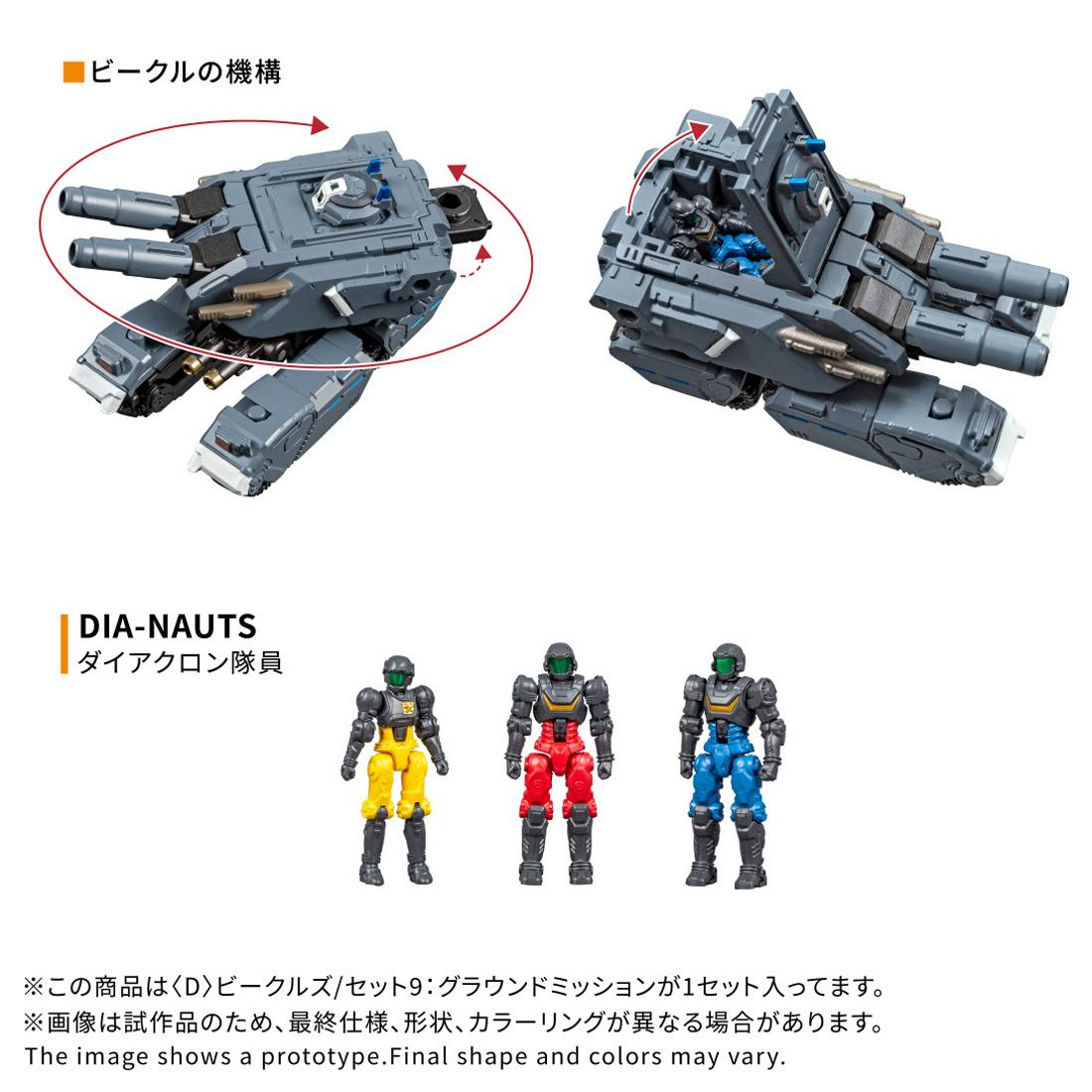 戴亞克隆 D載具套裝9:地面任務模型玩具