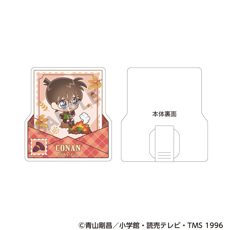 名偵探柯南 灰原哀 旋轉立式便籤夾 亞克力