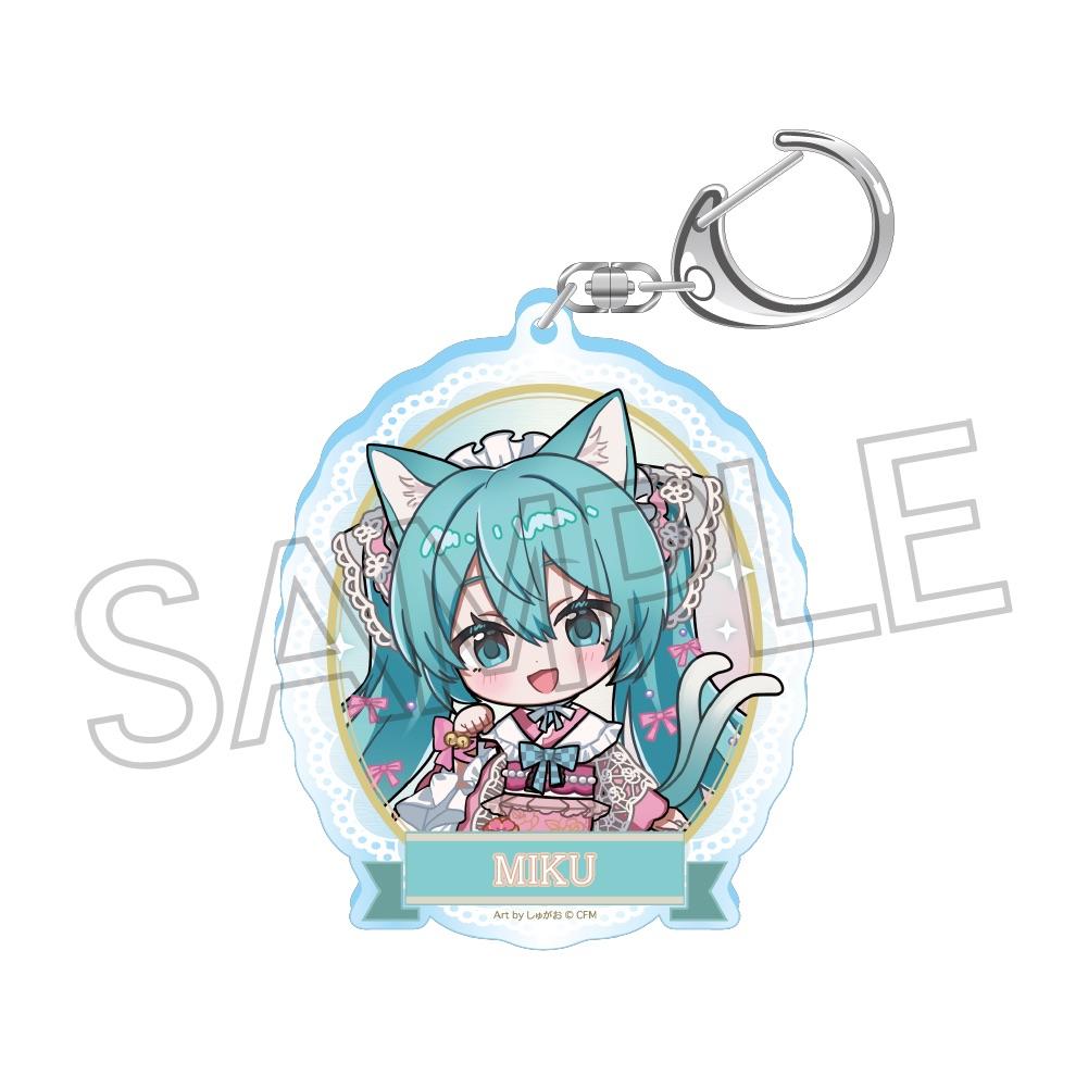 初音未來 百鬼夜行 街道散步 亞克力掛件