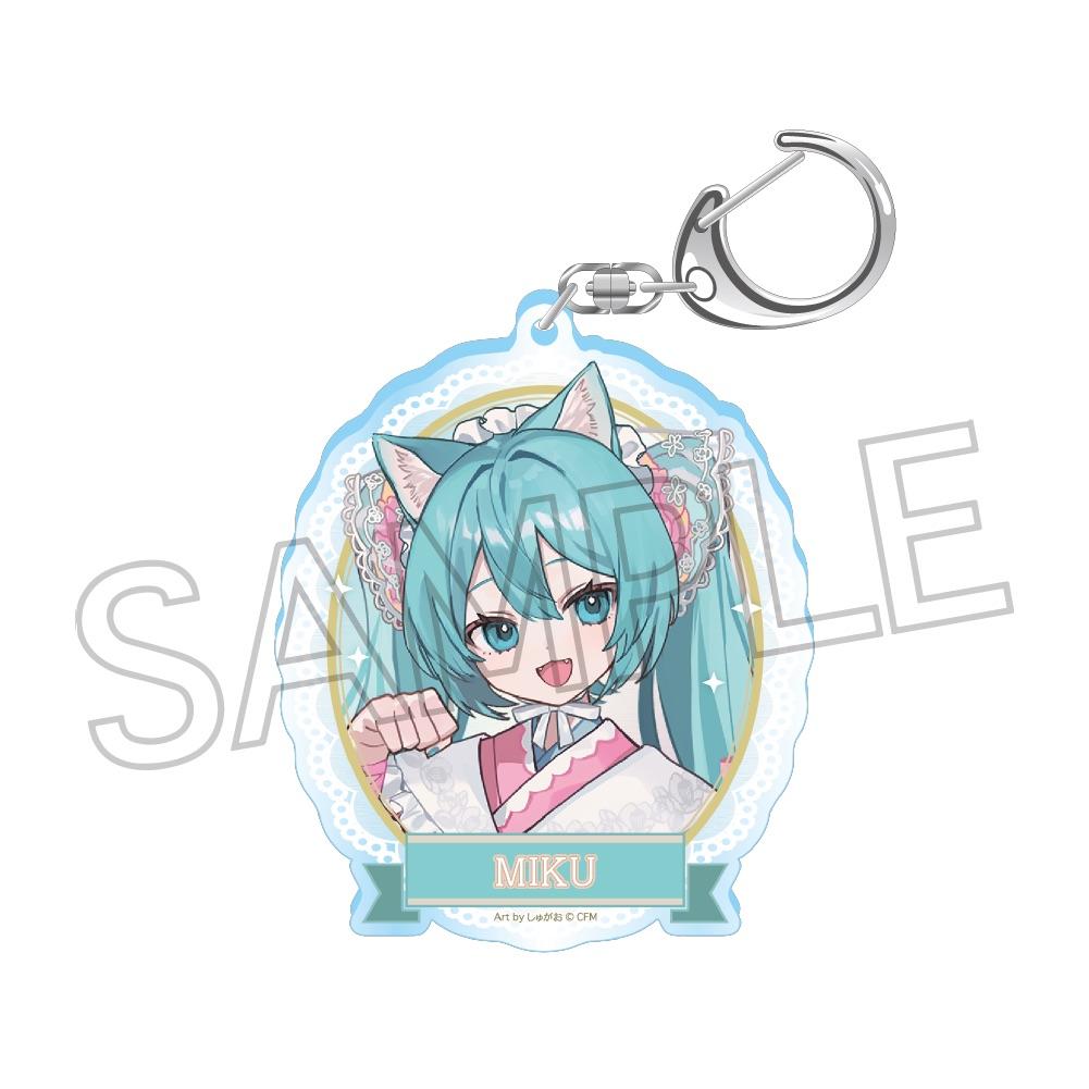 初音未來 百鬼夜行 街道散步 亞克力鑰匙扣