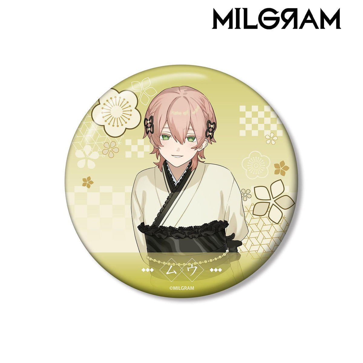 MILGRAM 穆 懷舊和服版 100mm 徽章