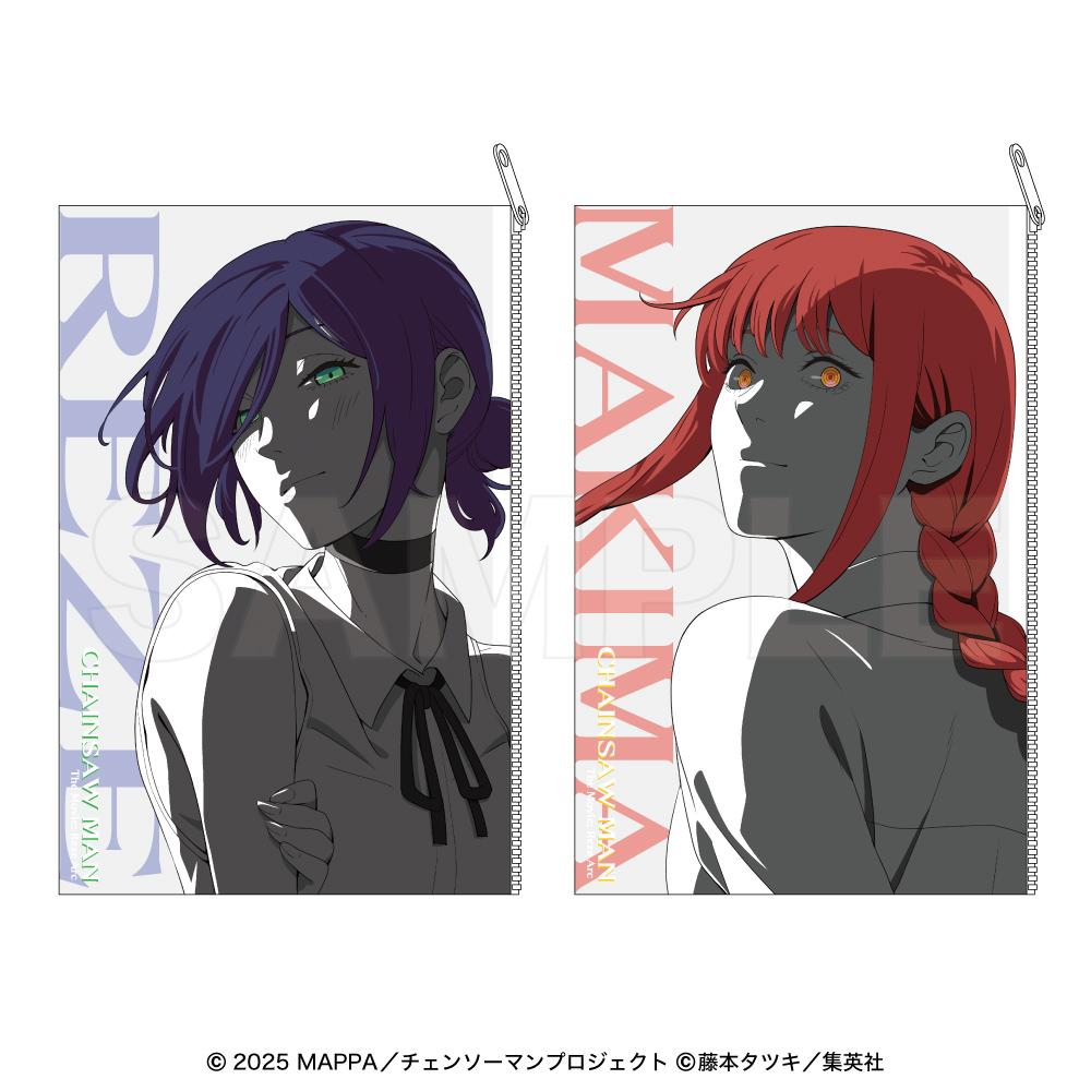 劇場版《電鋸人》雷塞篇 聯名款 透明化妝包 瑪奇瑪