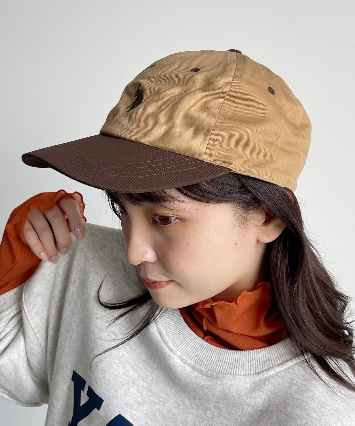 【U.S. POLO ASSN.】 1點刺繡帆布帽