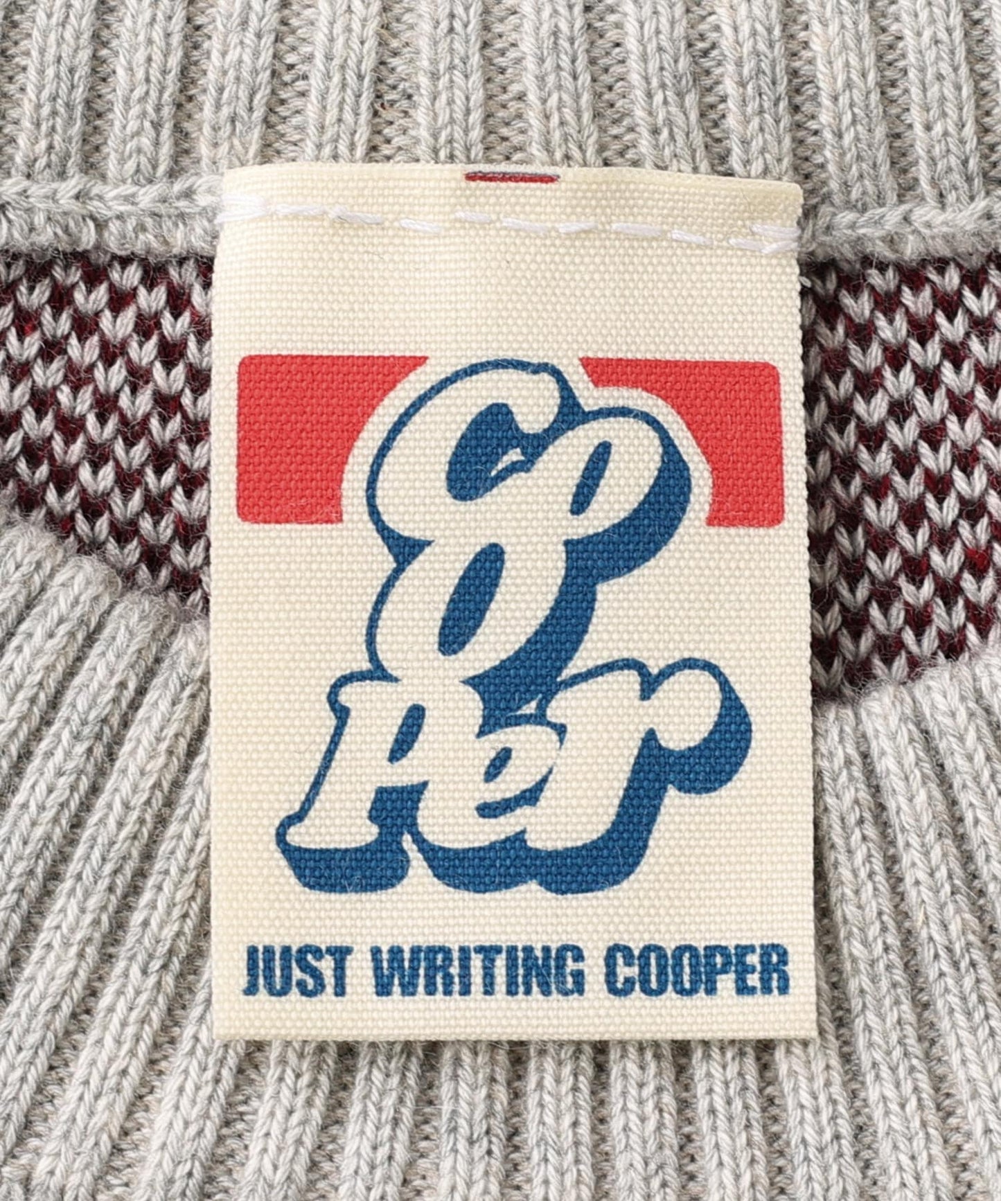 COOPER FACT 骷髏滑板針織衫