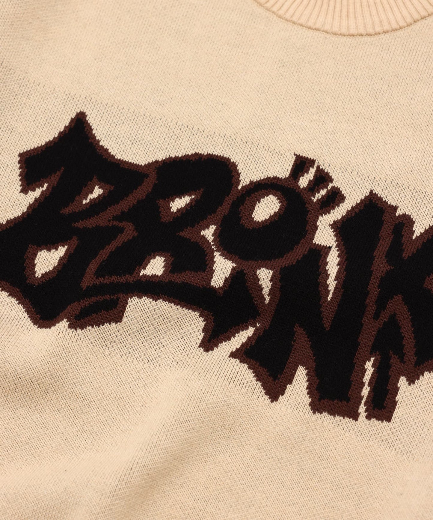 【KOOKY'N/酷酷】BRONX標記針織衫