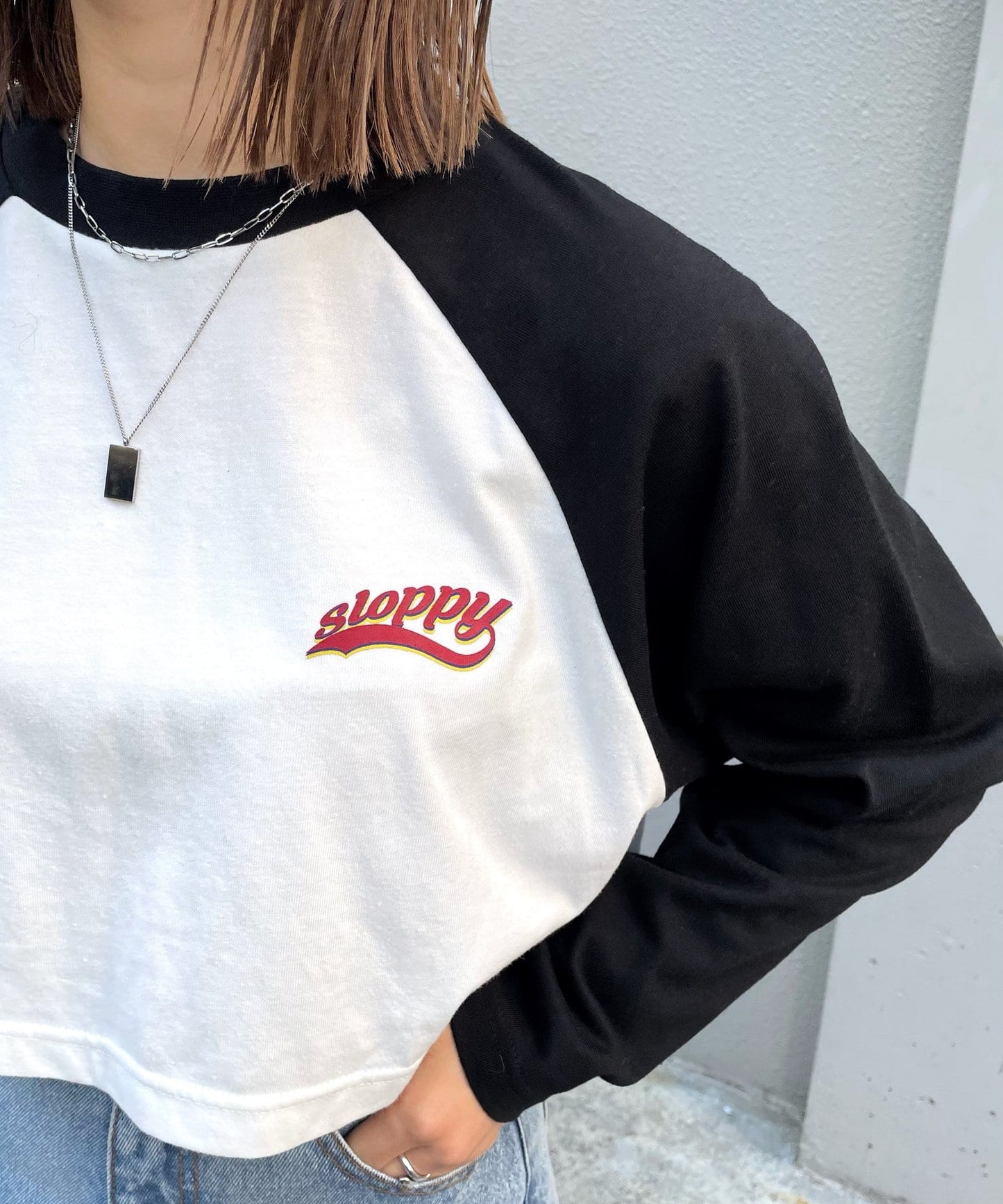 【SLOPPY/斯洛皮】SLOPPY拉格朗套頭衫