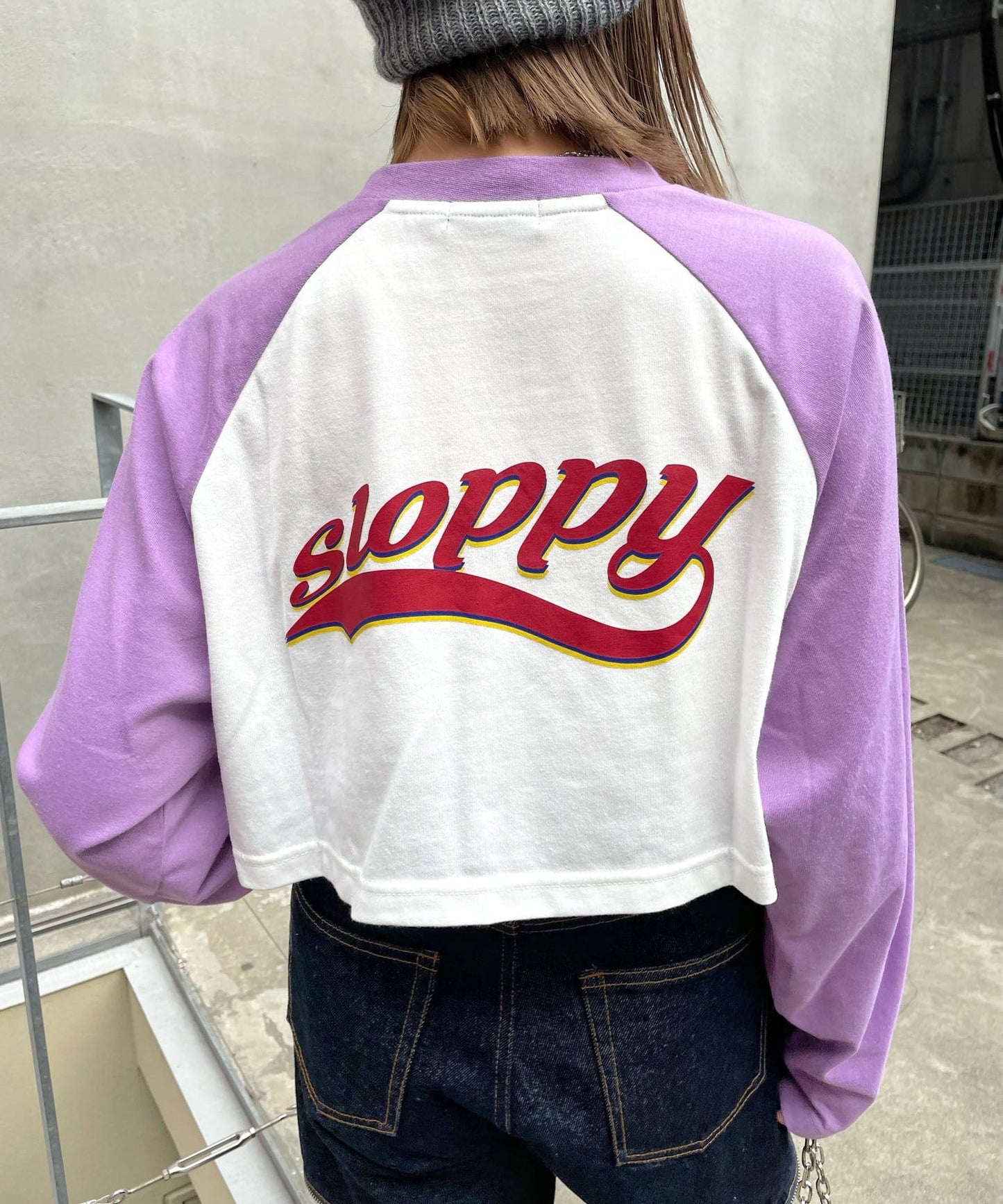 【SLOPPY/斯洛皮】SLOPPY拉格朗套頭衫