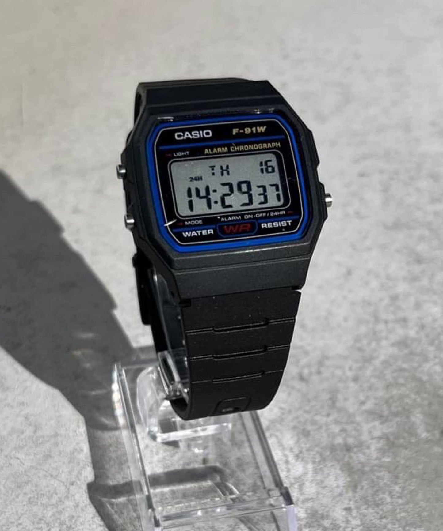 【CASIO】F-91W-1JH