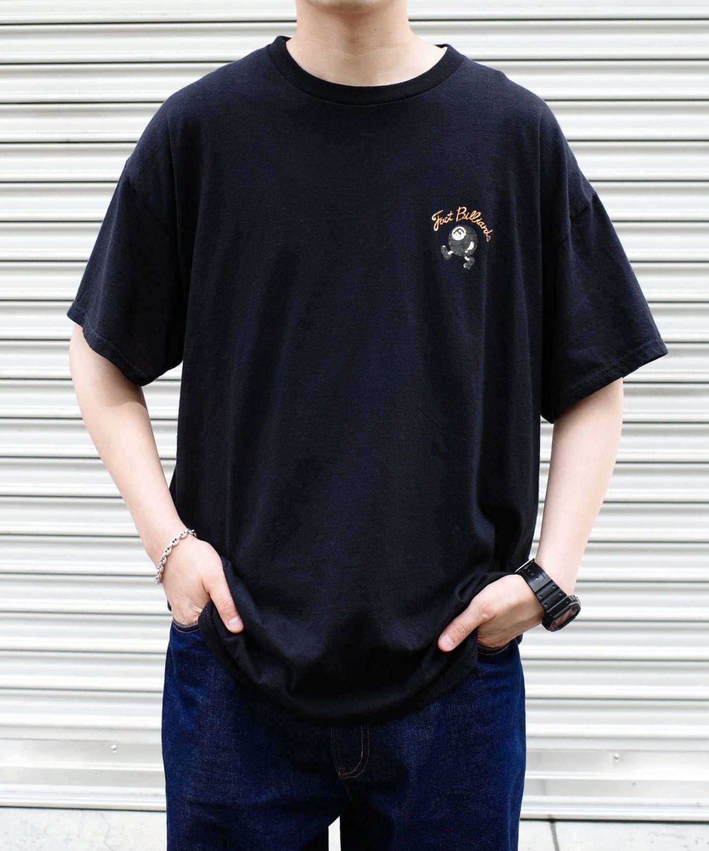 COOPER FACT檯球標誌大TEE