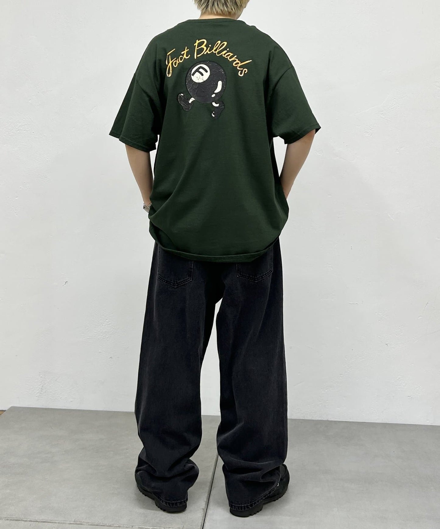 COOPER FACT檯球標誌大TEE