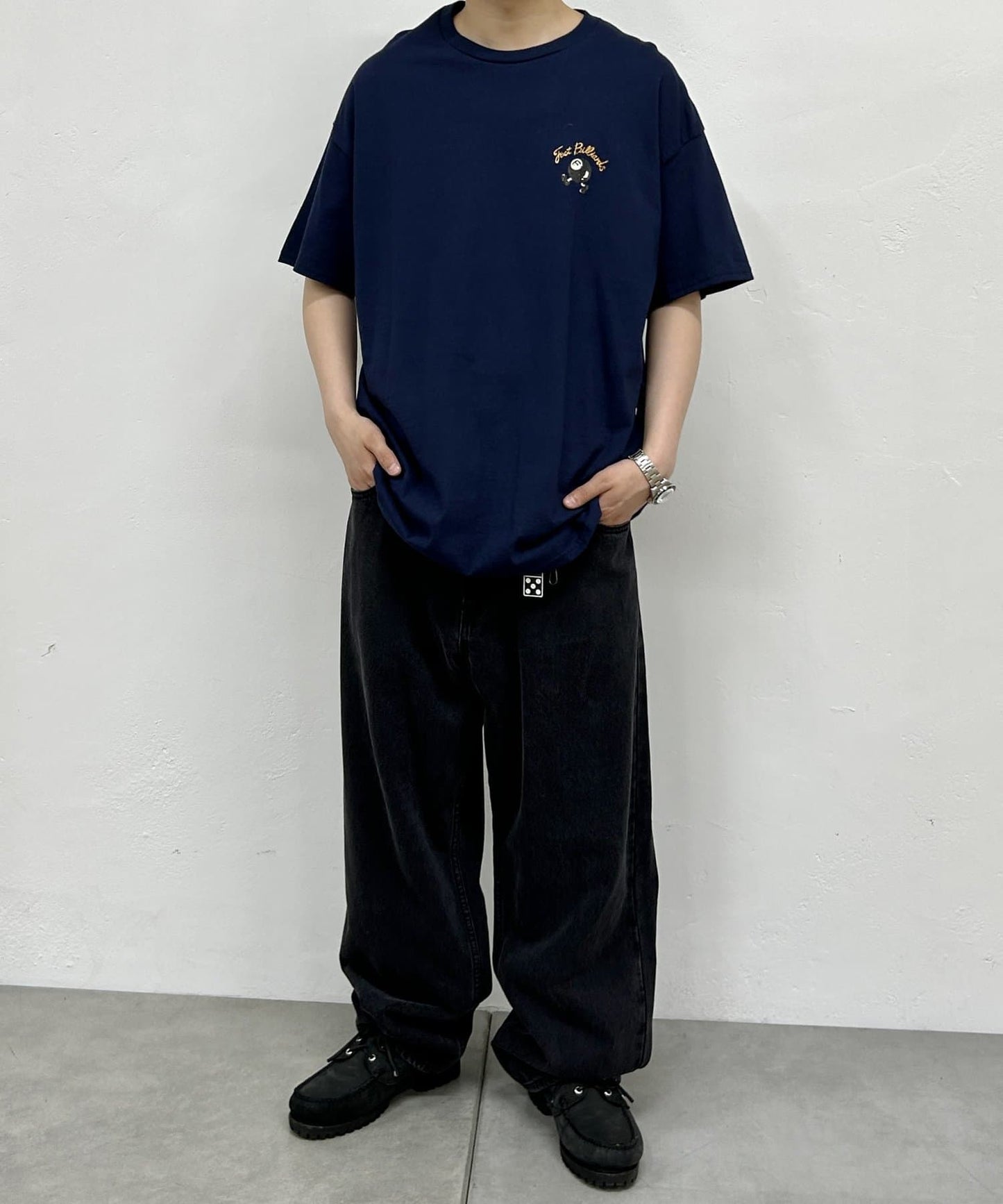COOPER FACT檯球標誌大TEE