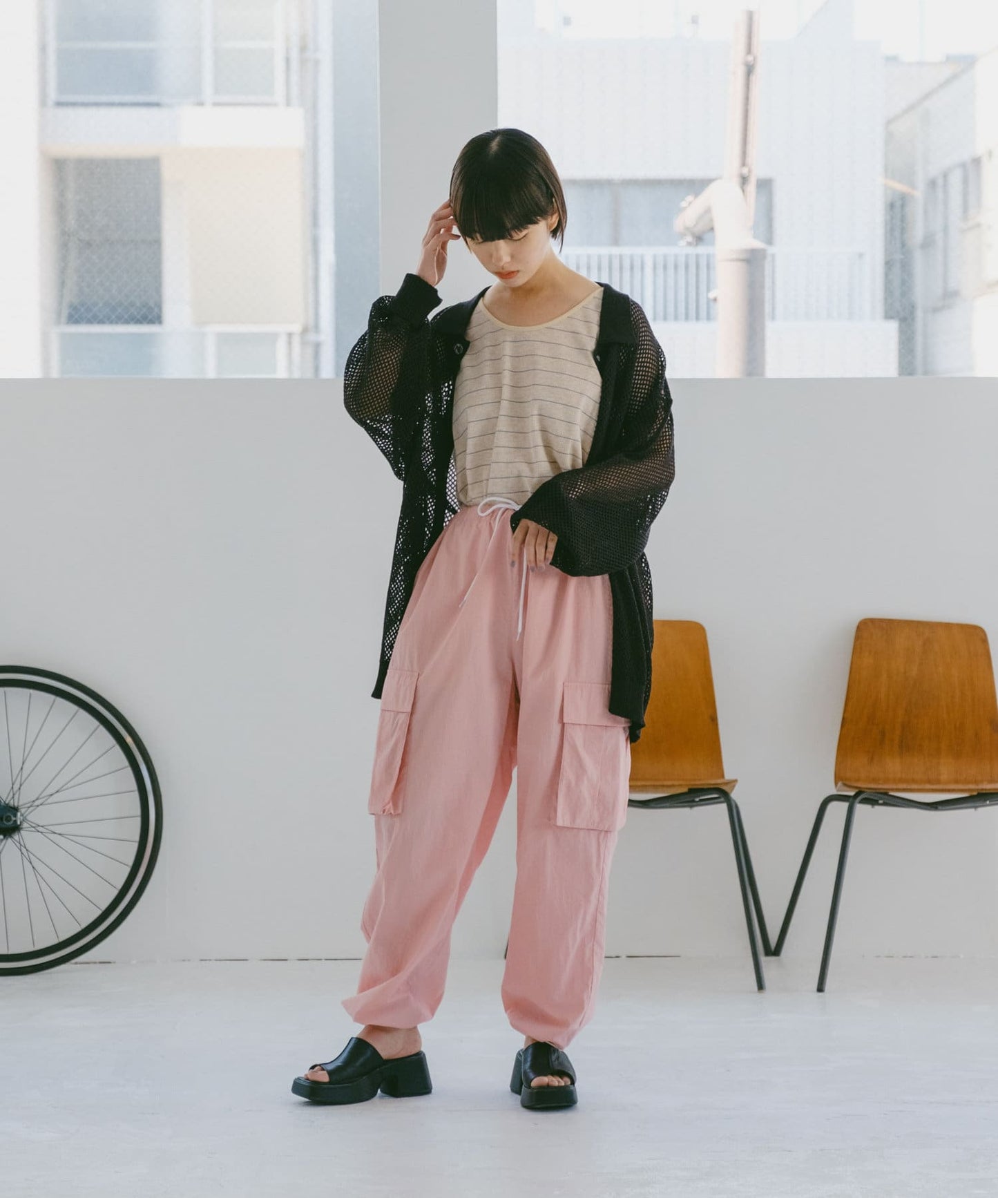 【WHIMSIC】尼龍貨物褲