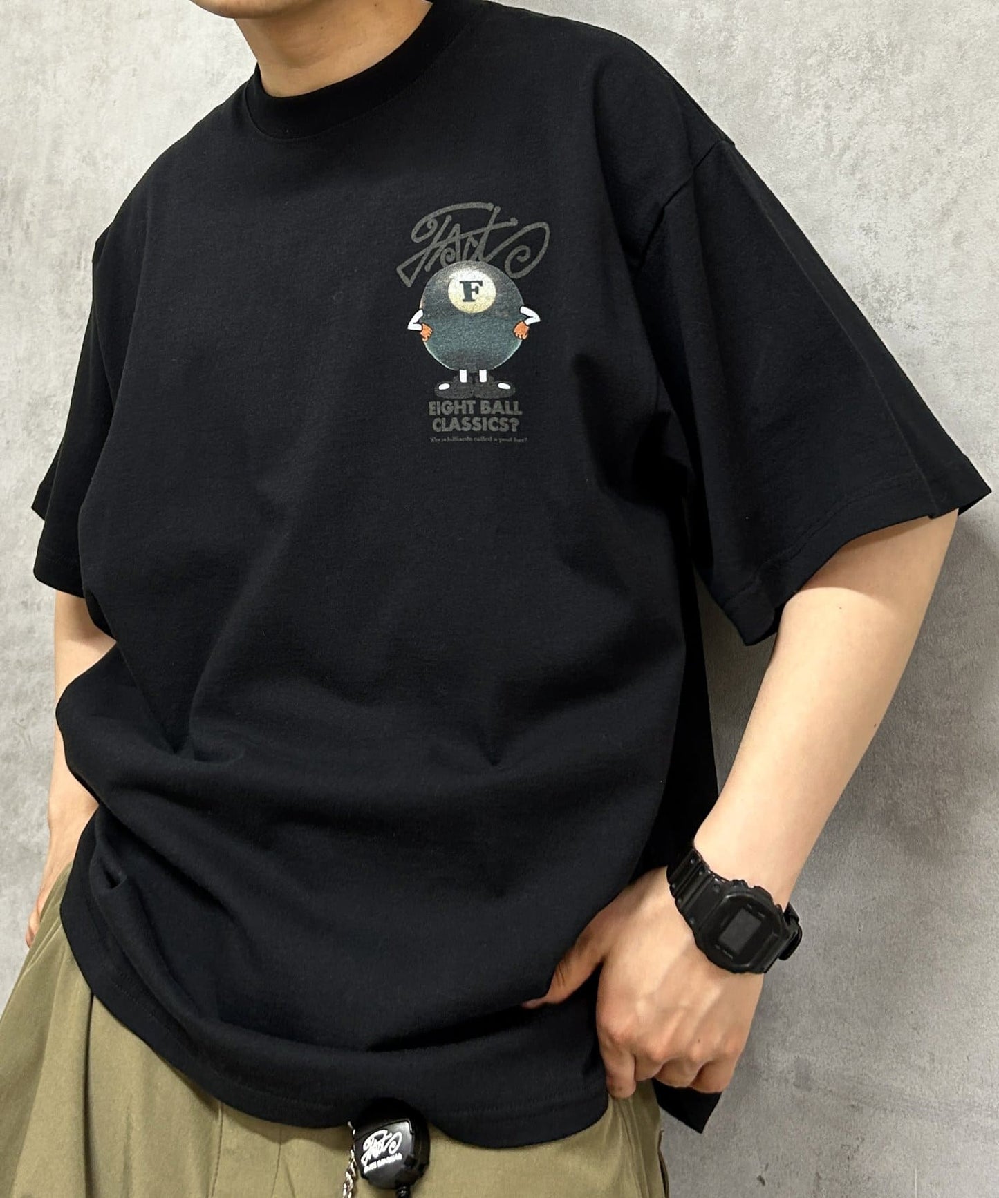 COOPER FACT檯球照片大TEE