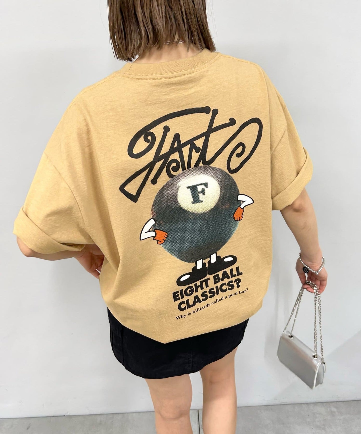 COOPER FACT檯球照片大TEE