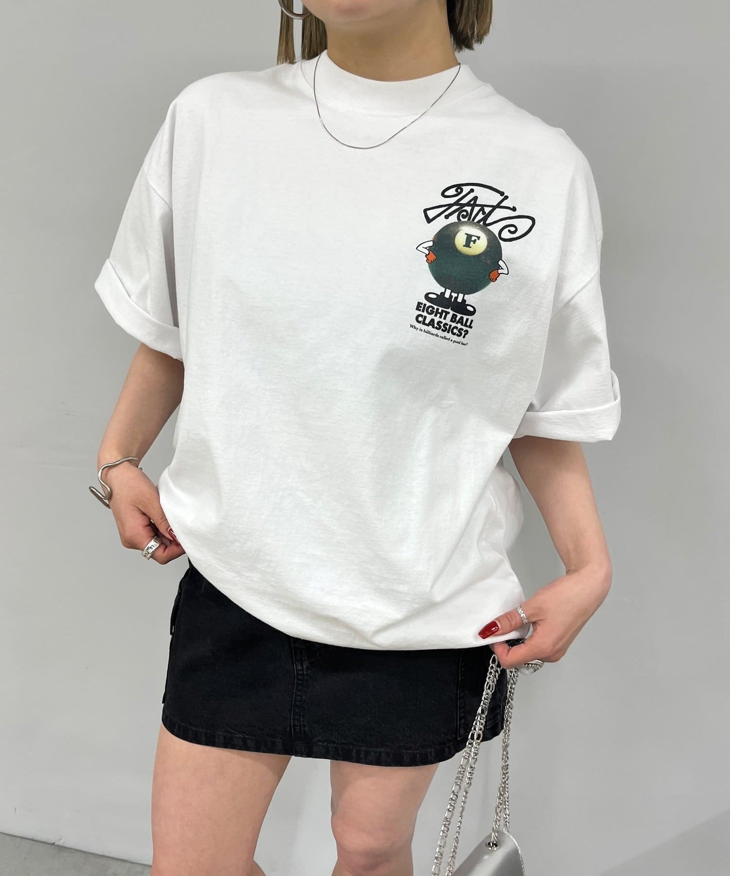 COOPER FACT檯球照片大TEE
