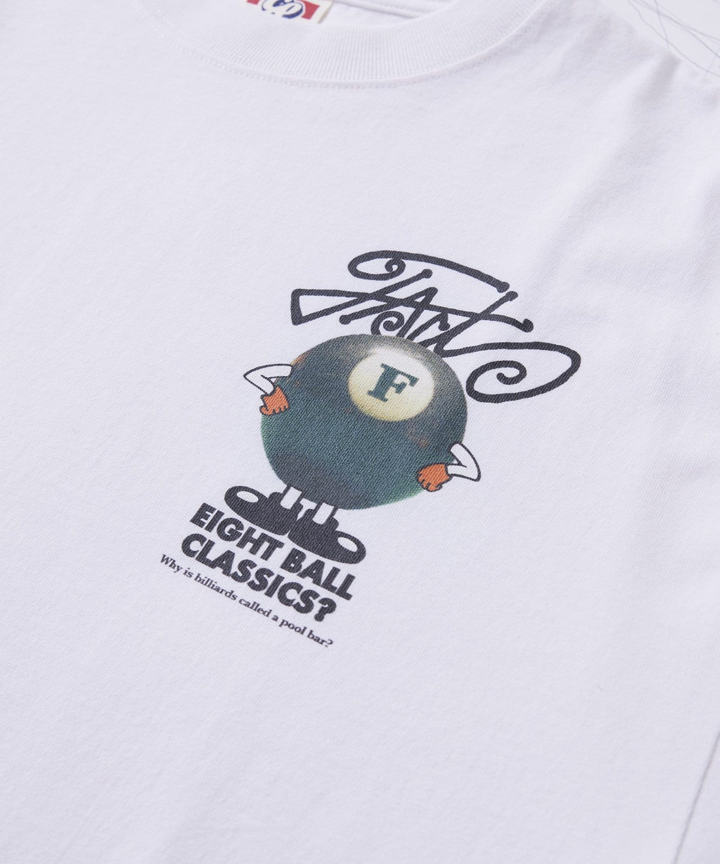 COOPER FACT檯球照片大TEE