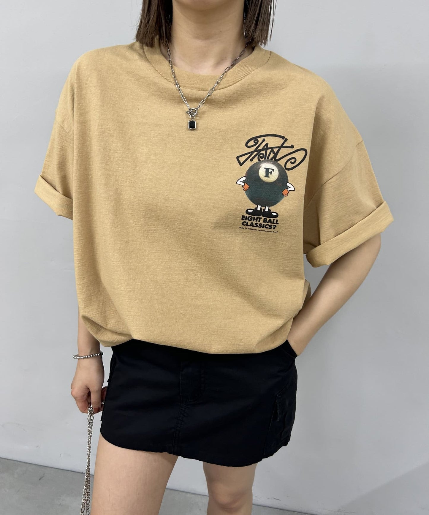 COOPER FACT檯球照片大TEE