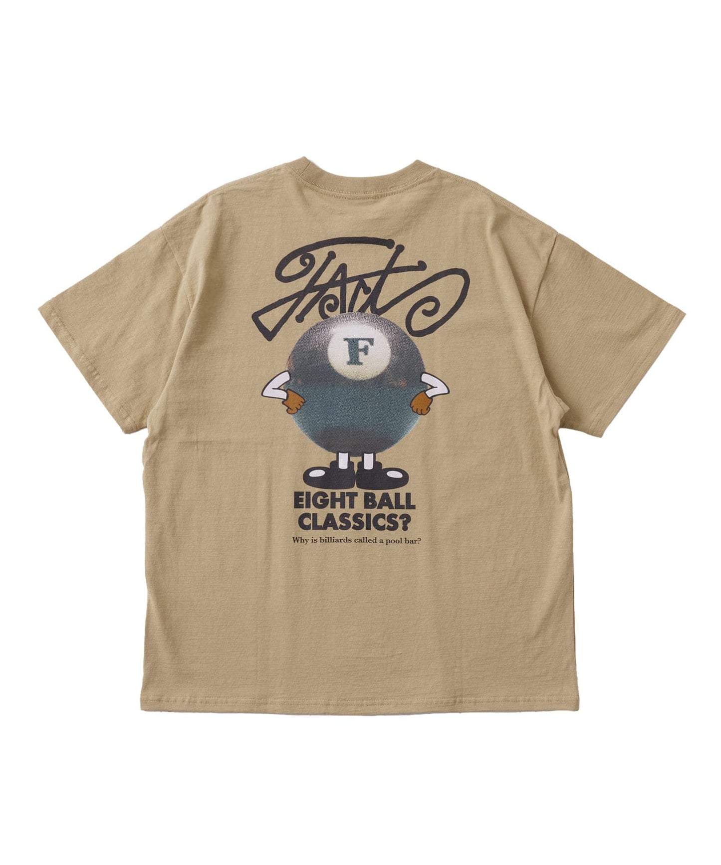 COOPER FACT檯球照片大TEE
