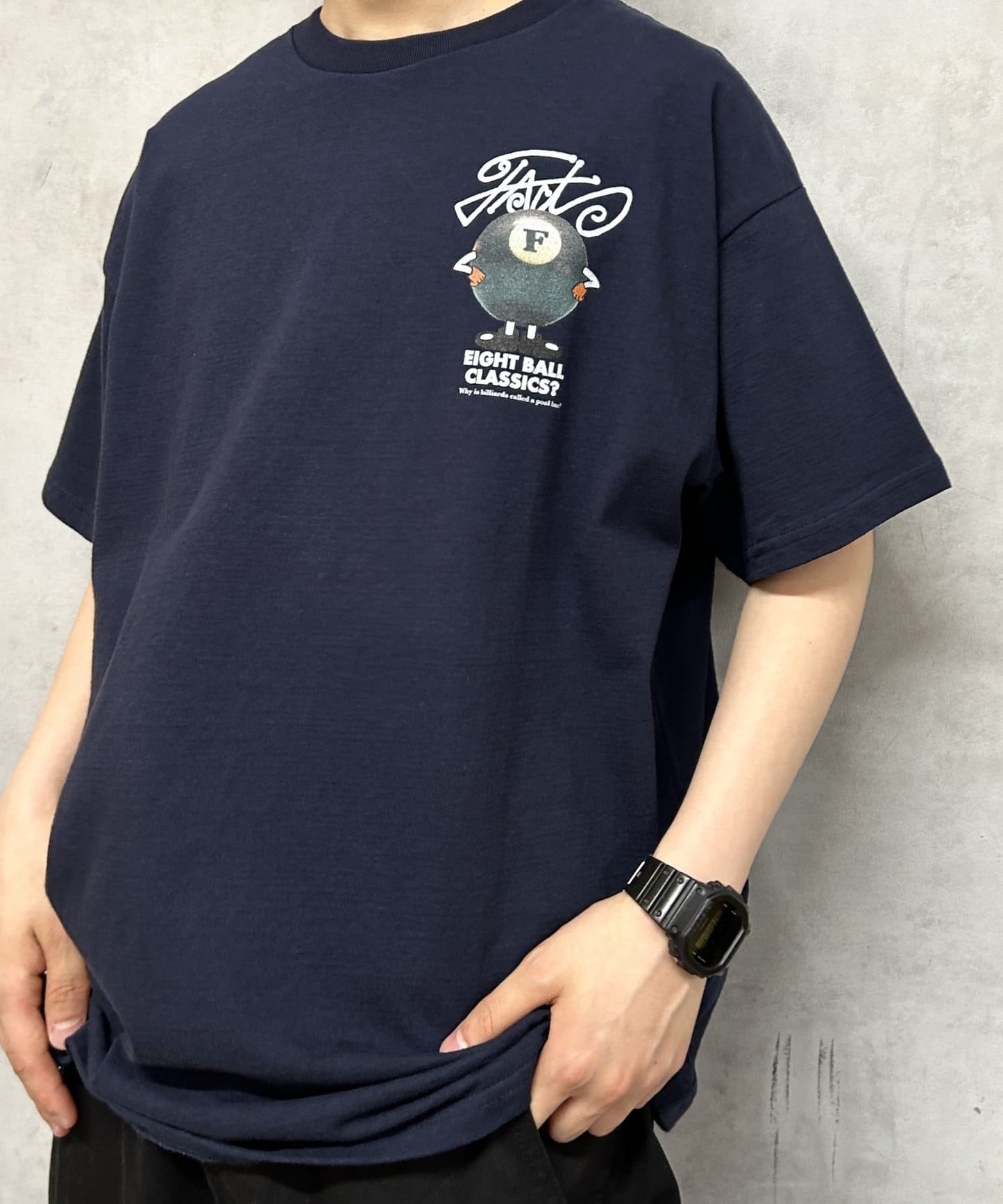 COOPER FACT檯球照片大TEE