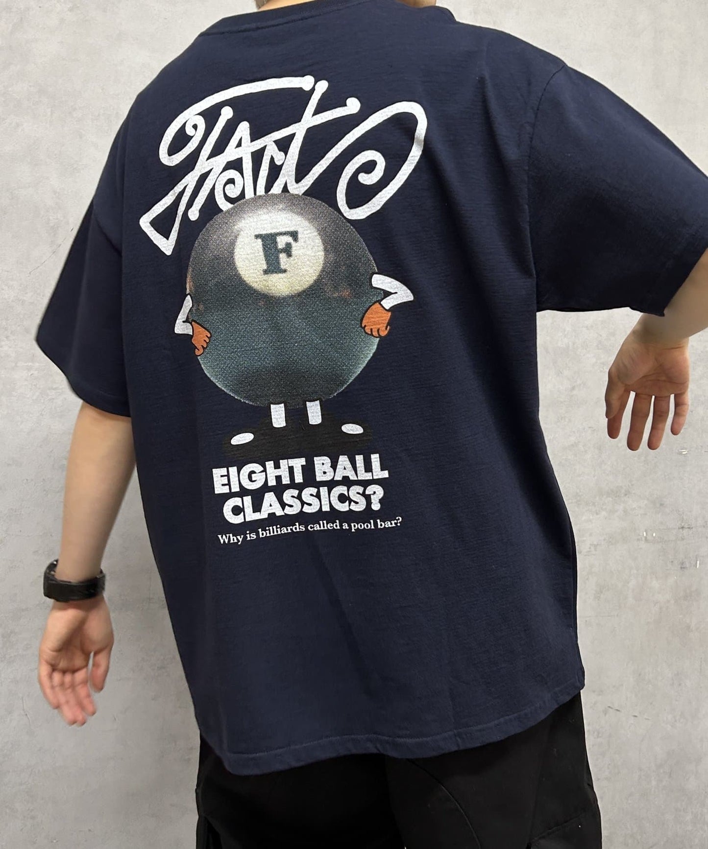 COOPER FACT檯球照片大TEE