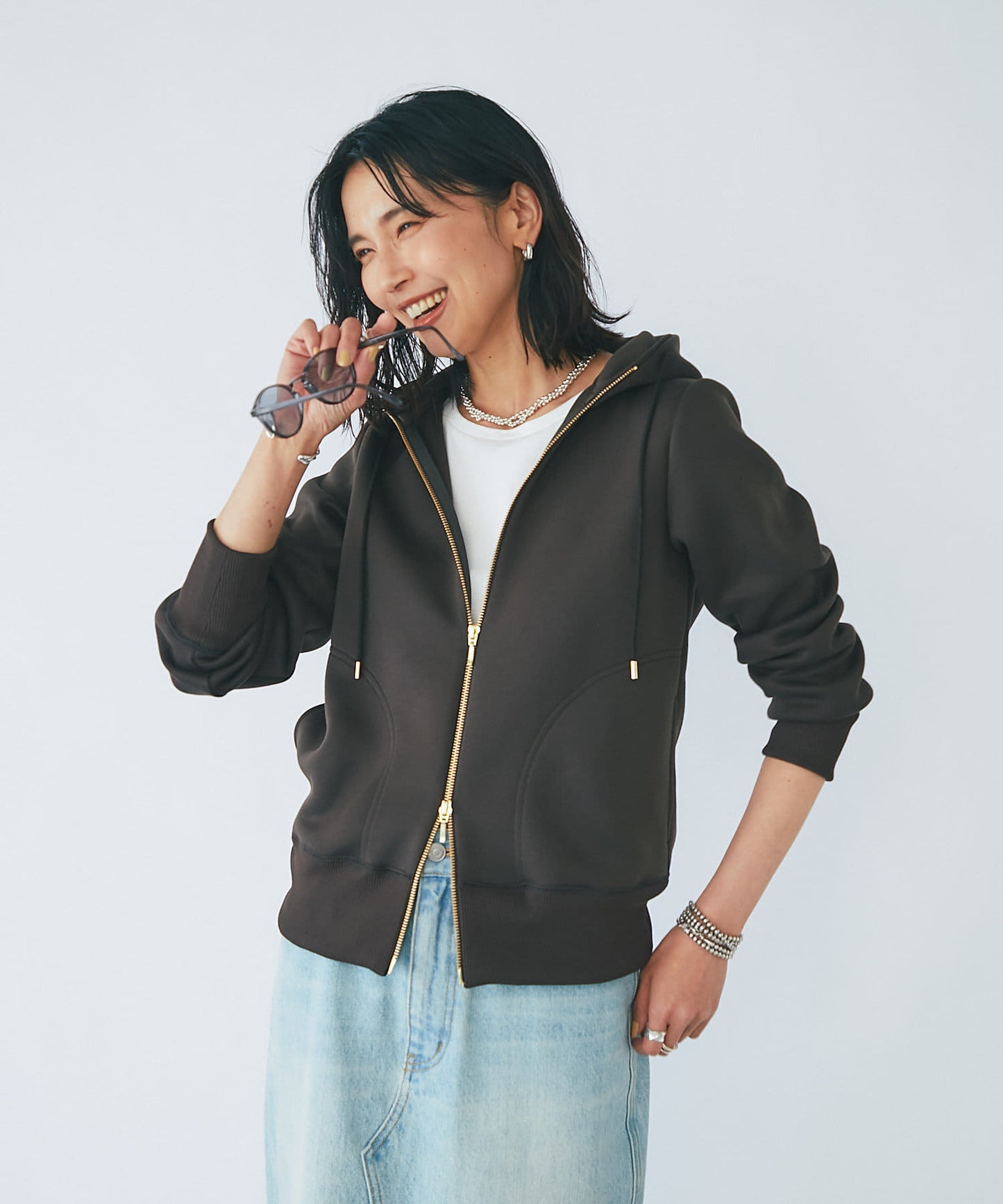 【累計量突破6,800件!】海綿泡沫ZIP衛衣T恤