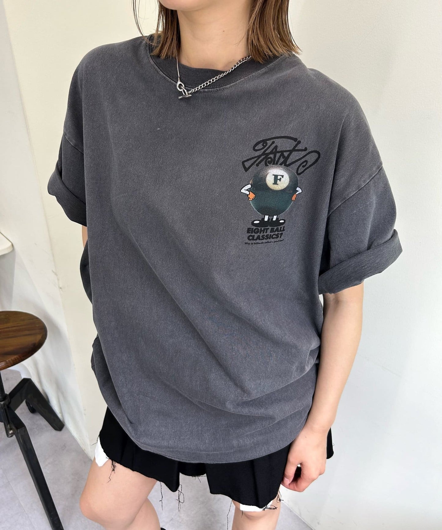 COOPER FACT檯球照片大TEE
