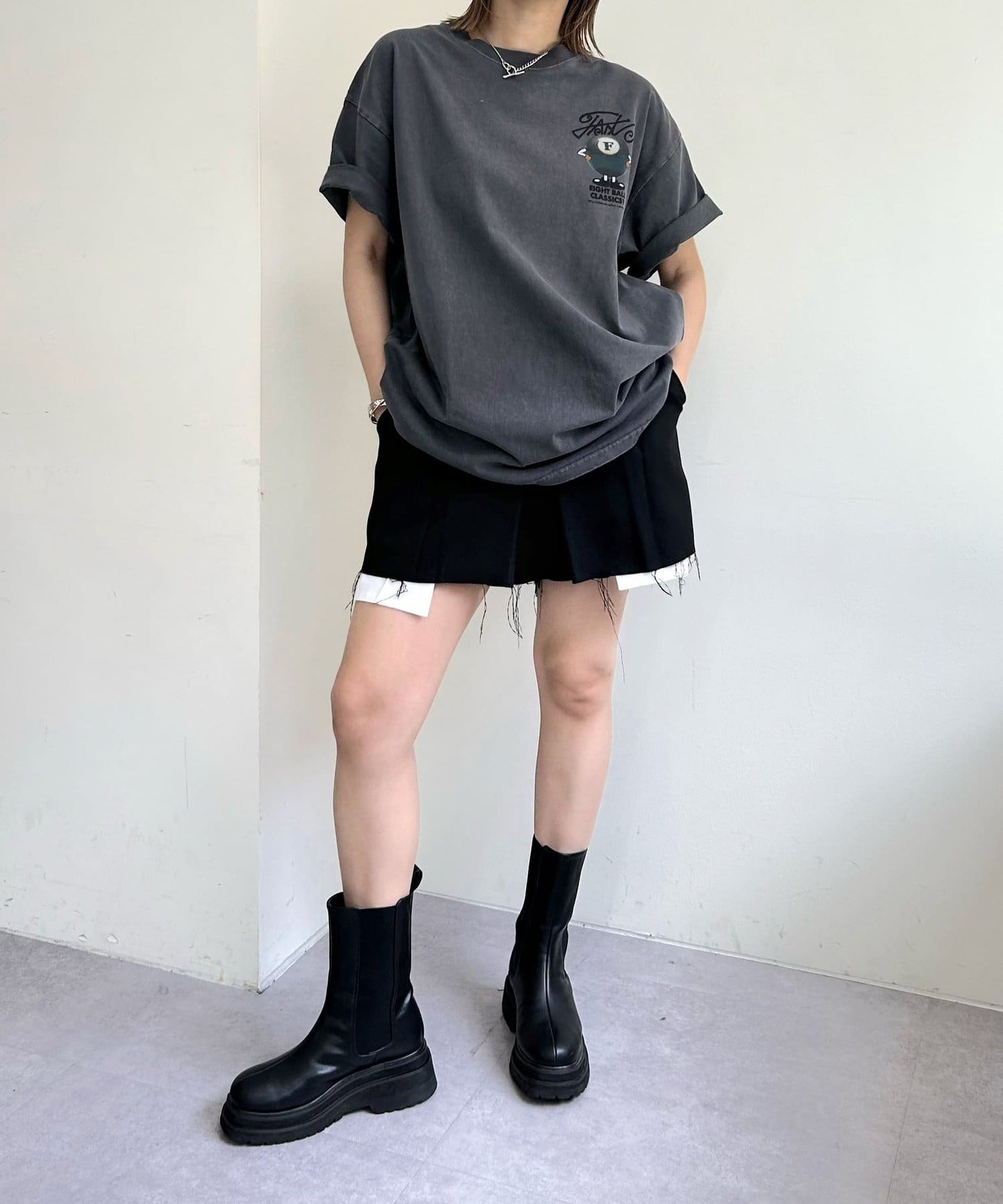 COOPER FACT檯球照片大TEE
