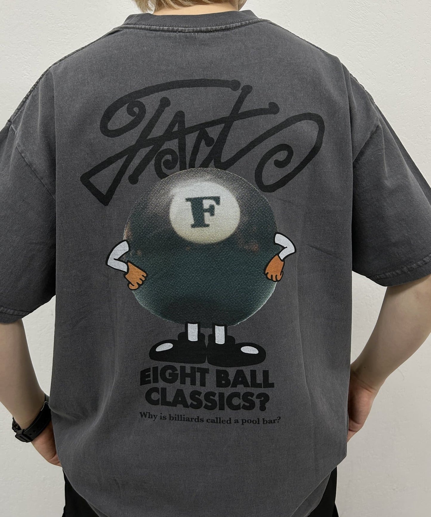 COOPER FACT檯球照片大TEE
