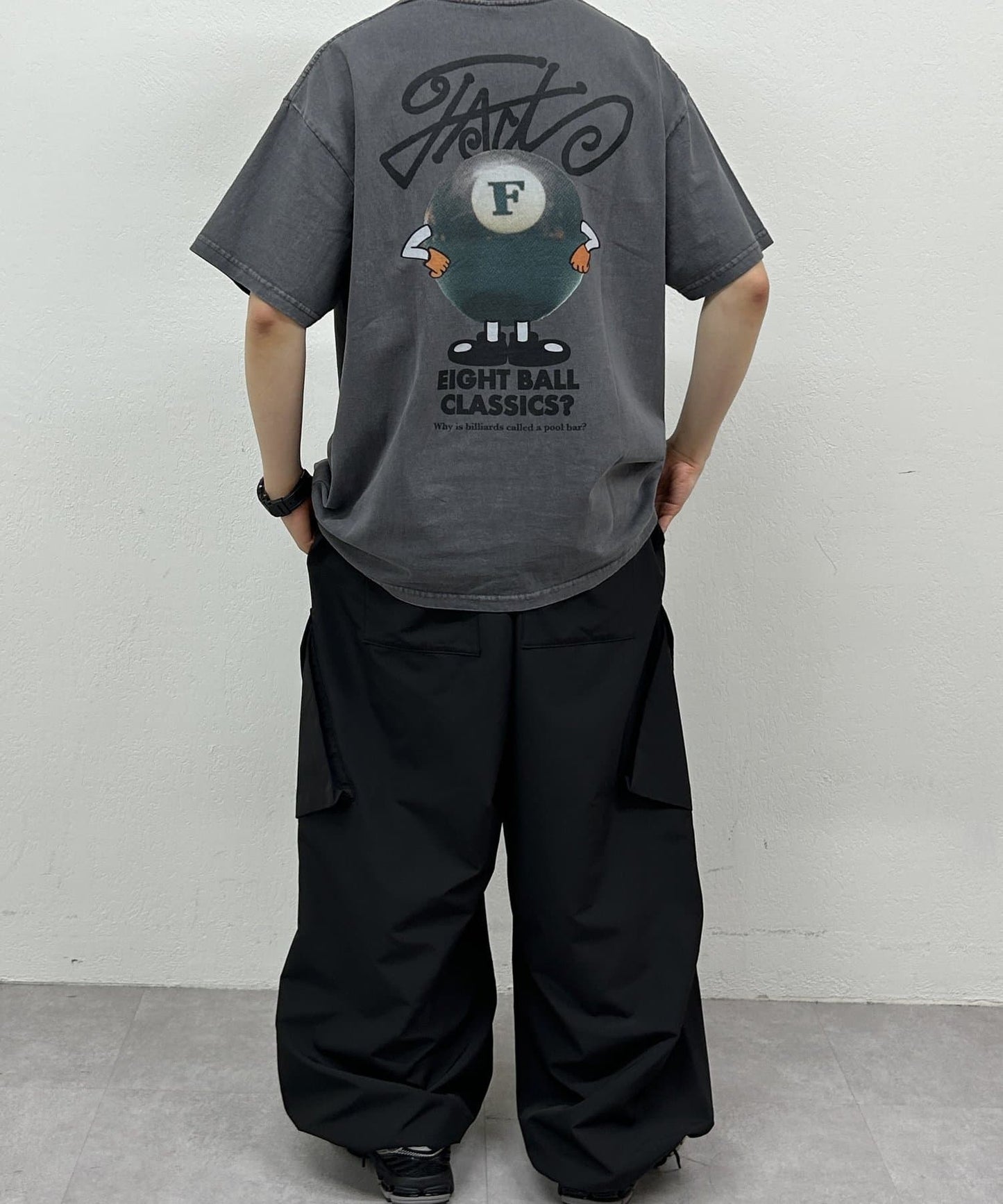 COOPER FACT檯球照片大TEE