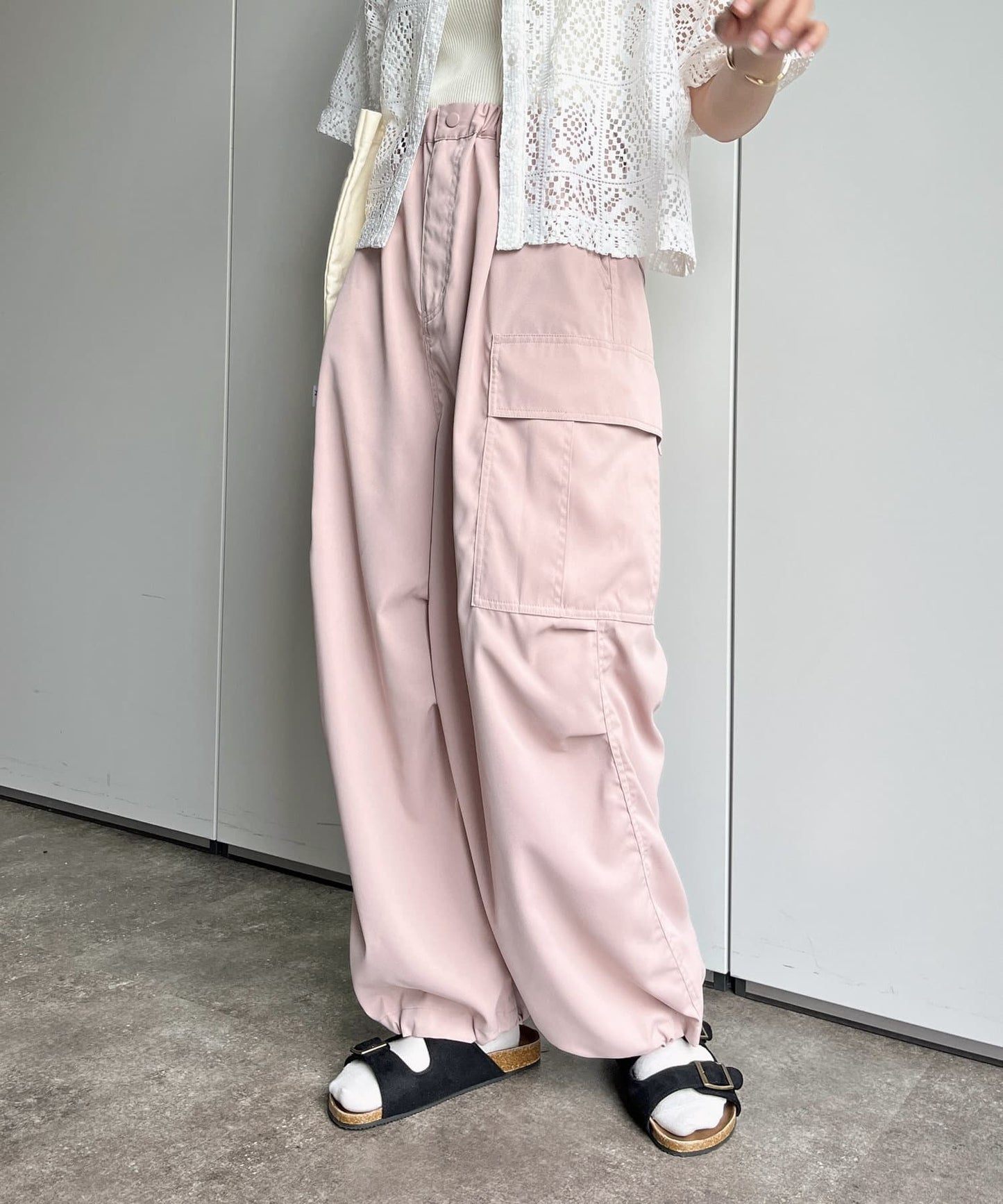 【平成Flamingo NICO穿著!】斜紋帆布工裝褲