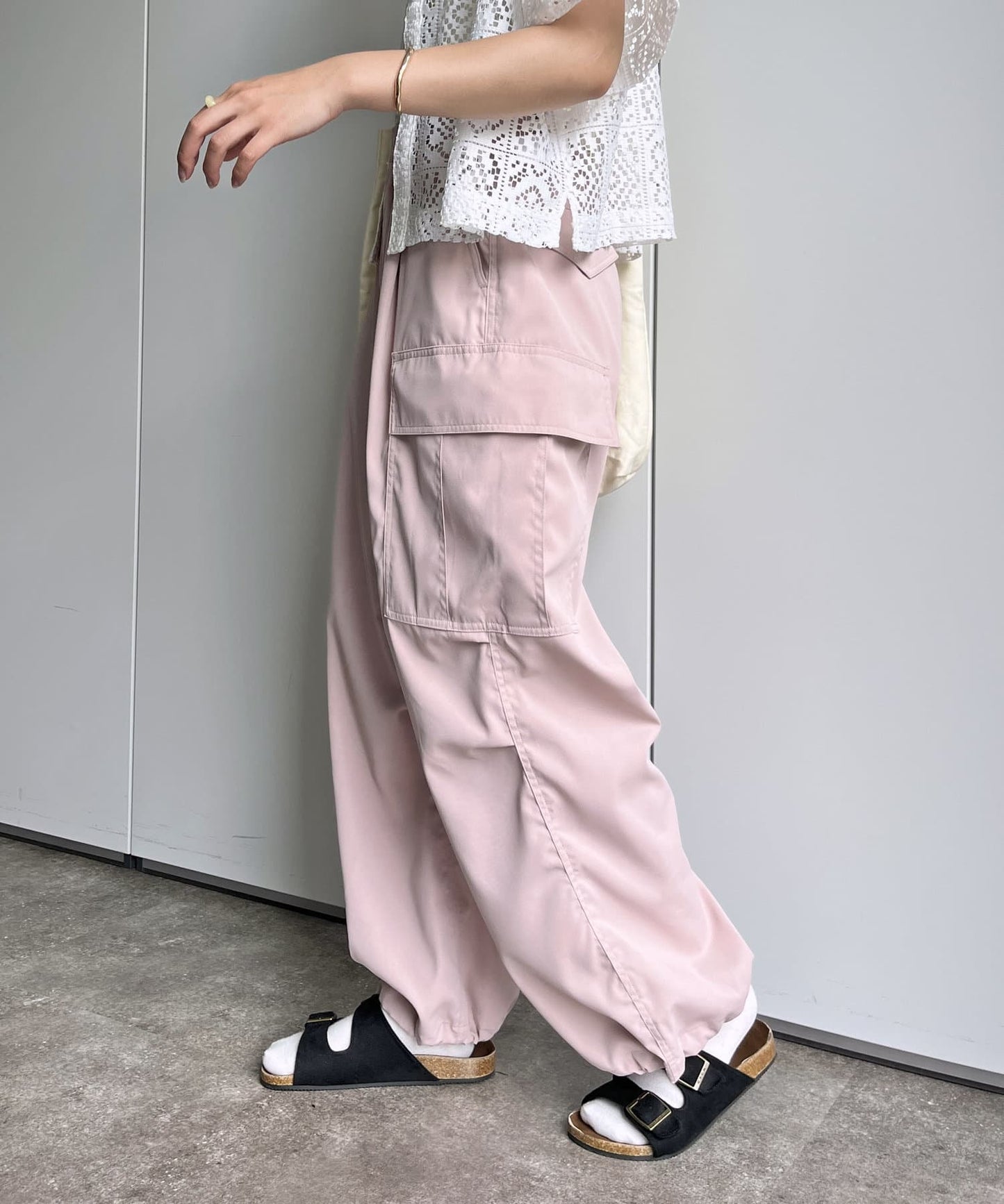 【平成Flamingo NICO穿著!】斜紋帆布工裝褲
